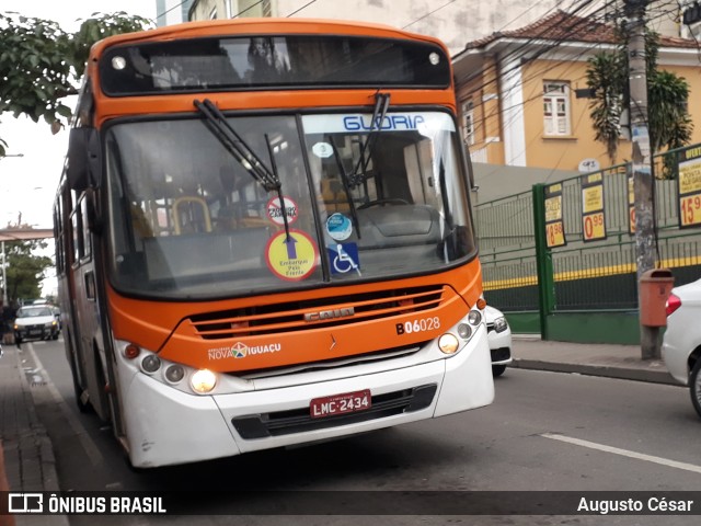 Expresso Nossa Senhora da Glória B06028 na cidade de Nova Iguaçu, Rio de Janeiro, Brasil, por Augusto César. Número da foto: #9467456.