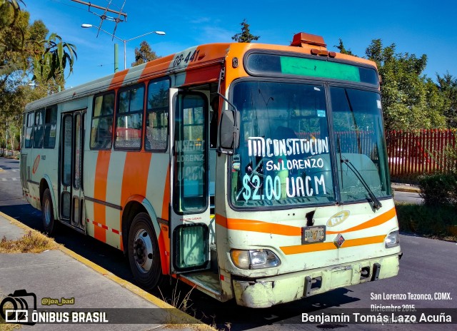 Sistema de Movilidad 1 - M1 08-441 na cidade de Ciudad de México, México, por Benjamín Tomás Lazo Acuña. ID da foto: 9467197.