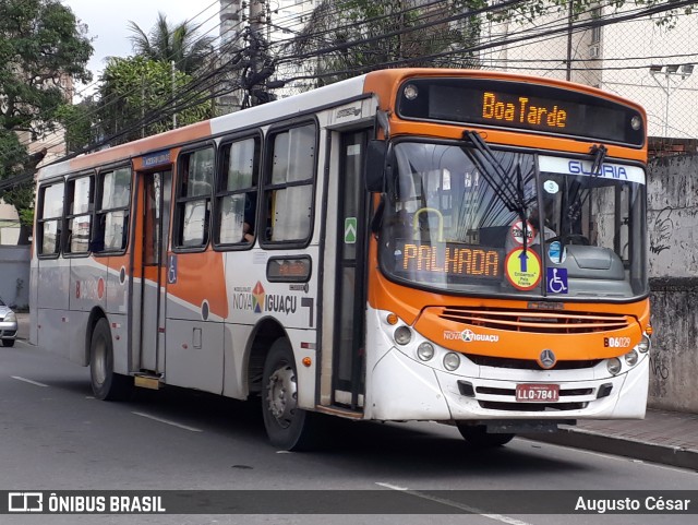 Expresso Nossa Senhora da Glória B06029 na cidade de Nova Iguaçu, Rio de Janeiro, Brasil, por Augusto César. Número da foto: #9471131.