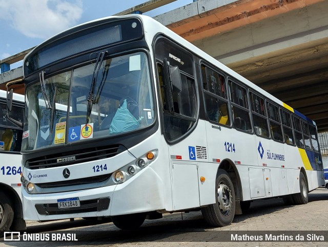 Viação Sul Fluminense 1214 na cidade de Volta Redonda, Rio de Janeiro, Brasil, por Matheus Martins da Silva. Número da foto: #9470378.