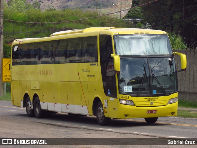 Viação Itapemirim 49025 na cidade de Juiz de Fora, Minas Gerais, Brasil, por Gabriel Cruz. ID da foto: 9471178.