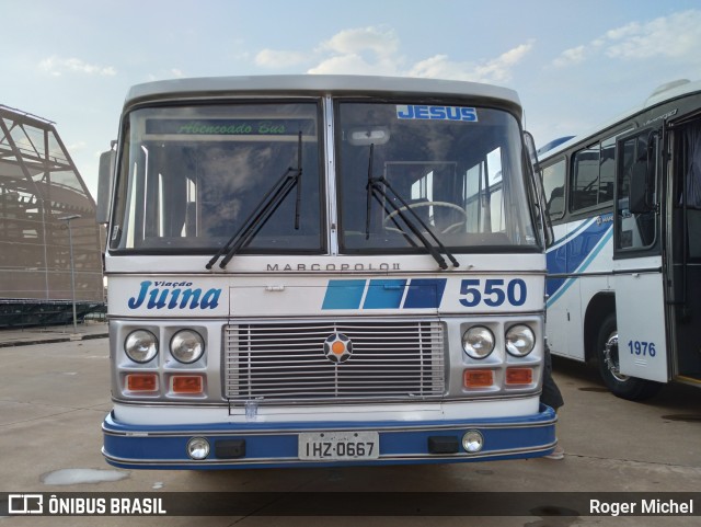 Viação Juína 550 na cidade de Cuiabá, Mato Grosso, Brasil, por Roger Michel. ID da foto: 9472405.