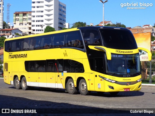 Viação Itapemirim 17031 na cidade de Jequié, Bahia, Brasil, por Gabriel Bispo. Número da foto: #9471732.