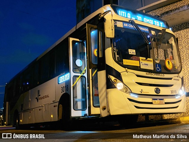 Viação Pinheiral 3018 na cidade de Volta Redonda, Rio de Janeiro, Brasil, por Matheus Martins da Silva. Número da foto: #9470652.