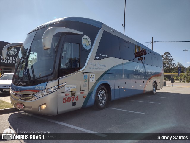 Arca Turismo 5074 na cidade de São Paulo, São Paulo, Brasil, por Sidney Santos. Número da foto: #9472013.