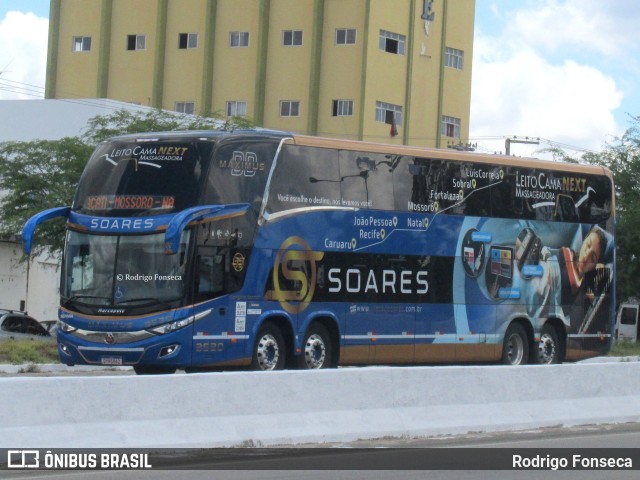 Soares Turismo e Fretamento 3520 na cidade de Caruaru, Pernambuco, Brasil, por Rodrigo Fonseca. Número da foto: #9470436.