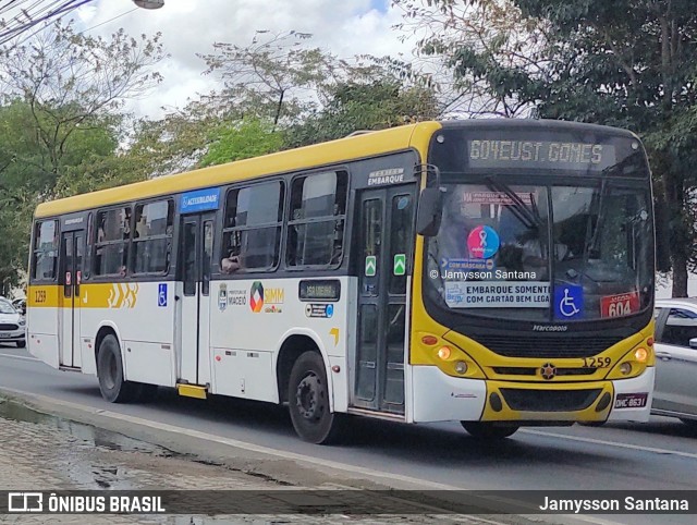 Viação Cidade de Maceió 1259 na cidade de Maceió, Alagoas, Brasil, por Jamysson Santana. Número da foto: #9469541.