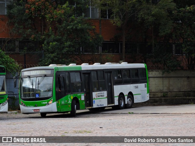 Viação Santa Brígida 1 1848 na cidade de São Paulo, São Paulo, Brasil, por David Roberto Silva Dos Santos. ID da foto: 9469690.