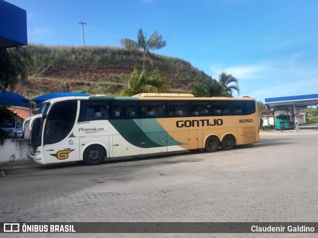 Empresa Gontijo de Transportes 16050 na cidade de Paraíba do Sul, Rio de Janeiro, Brasil, por Claudenir Galdino. ID da foto: 9471811.