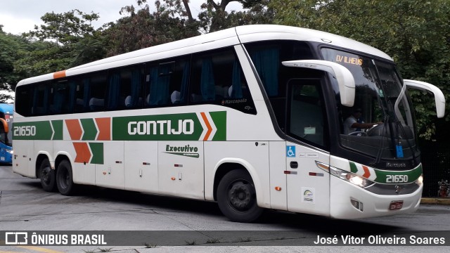 Empresa Gontijo de Transportes 21650 na cidade de São Paulo, São Paulo, Brasil, por José Vitor Oliveira Soares. Número da foto: #9472334.