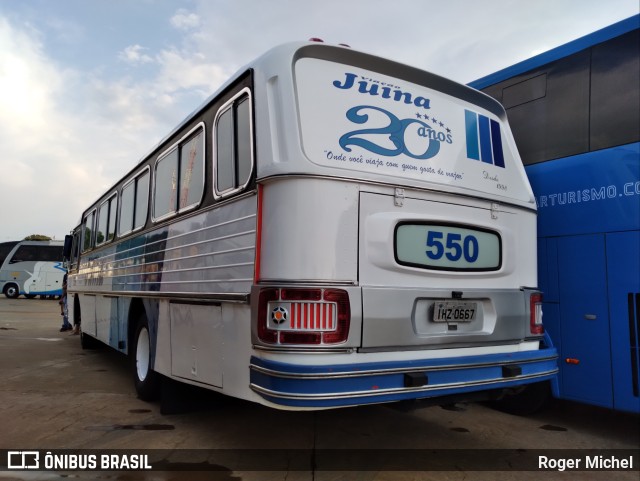 Viação Juína 550 na cidade de Cuiabá, Mato Grosso, Brasil, por Roger Michel. ID da foto: 9472312.