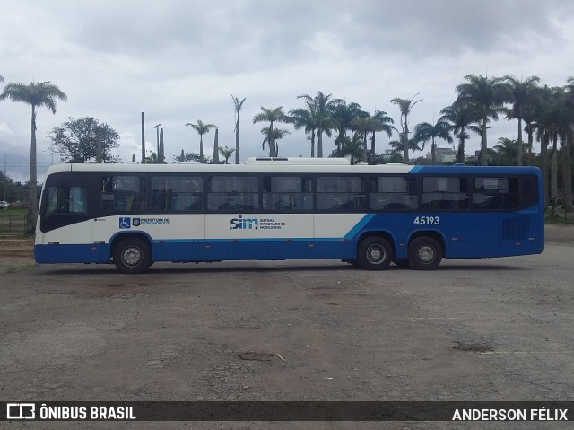 Insular Transportes Coletivos 45193 na cidade de Florianópolis, Santa Catarina, Brasil, por ANDERSON FÉLIX. Número da foto: #9472057.