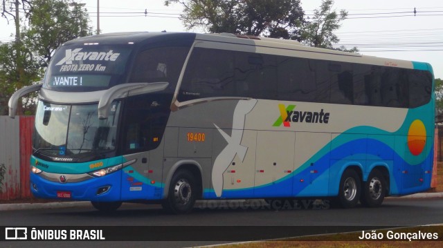 Viação Xavante 19400 na cidade de Brasília, Distrito Federal, Brasil, por João Gonçalves. ID da foto: 9471502.