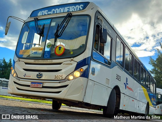 Viação Pinheiral 3025 na cidade de Volta Redonda, Rio de Janeiro, Brasil, por Matheus Martins da Silva. Número da foto: #9470657.