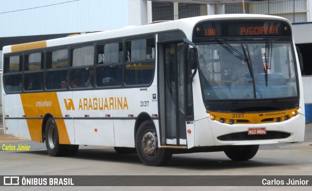 Viação Araguarina 3137 na cidade de Goiânia, Goiás, Brasil, por Carlos Júnior. Número da foto: #9470098.