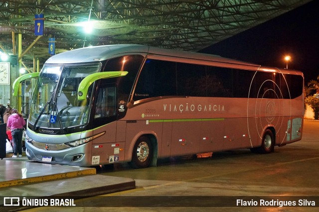 Viação Garcia 82095 na cidade de Maringá, Paraná, Brasil, por Flavio Rodrigues Silva. Número da foto: #9471618.