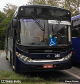 Radial Transporte Coletivo 280 na cidade de Poá, São Paulo, Brasil, por Marcos Oliveira. Número da foto: #:id.