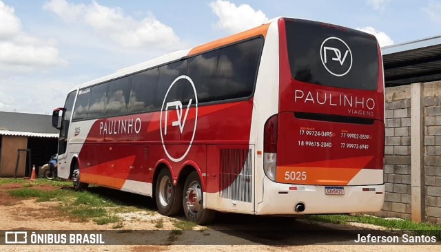 Paulinho Viagens 5025 na cidade de Montes Claros, Minas Gerais, Brasil, por Jeferson Santos. Número da foto: #9472959.