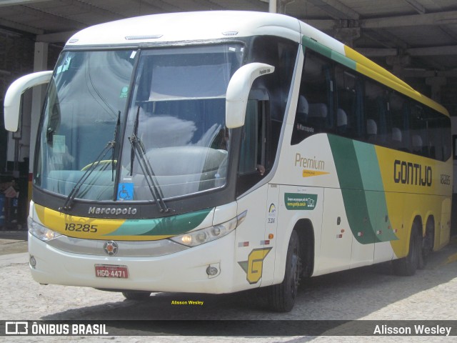 Empresa Gontijo de Transportes 18285 na cidade de Fortaleza, Ceará, Brasil, por Alisson Wesley. ID da foto: 9473523.