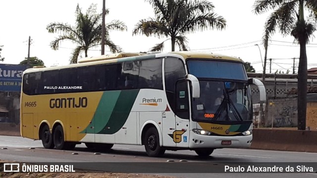 Empresa Gontijo de Transportes 14665 na cidade de Betim, Minas Gerais, Brasil, por Paulo Alexandre da Silva. Número da foto: #9474080.