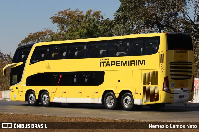 Viação Itapemirim 17027 na cidade de Brasília, Distrito Federal, Brasil, por Nemezio Lemos Neto. Número da foto: #9473067.