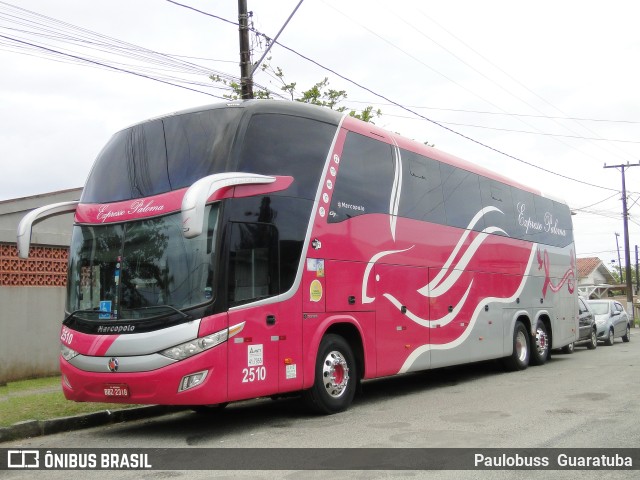 Expresso Paloma 2510 na cidade de Guaratuba, Paraná, Brasil, por Paulobuss  Guaratuba. Número da foto: #9474170.