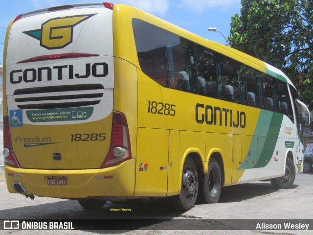 Empresa Gontijo de Transportes 18285 na cidade de Fortaleza, Ceará, Brasil, por Alisson Wesley. ID da foto: 9473530.