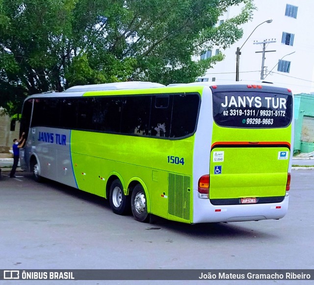 Janys Tur 1504 na cidade de Trindade, Goiás, Brasil, por João Mateus Gramacho Ribeiro. Número da foto: #9473606.