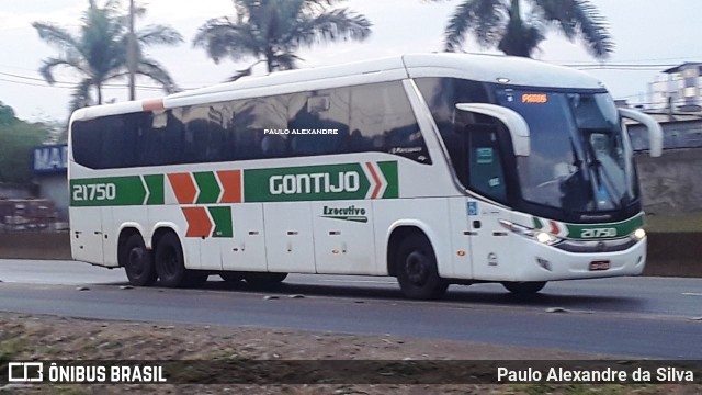 Empresa Gontijo de Transportes 21750 na cidade de Betim, Minas Gerais, Brasil, por Paulo Alexandre da Silva. ID da foto: 9474097.