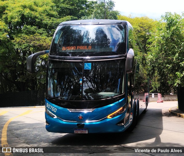 Viação Águia Branca 50760 na cidade de São Paulo, São Paulo, Brasil, por Vicente de Paulo Alves. Número da foto: #9473827.