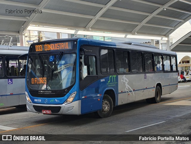 ATT - Atlântico Transportes e Turismo - Vitória da Conquista 8819 na cidade de Vitória da Conquista, Bahia, Brasil, por Fabrício Portella Matos. Número da foto: #9475490.