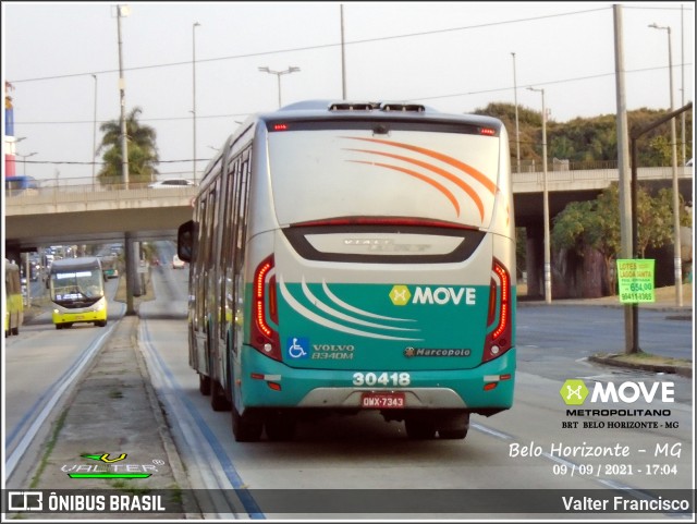 Expresso Luziense > Territorial Com. Part. e Empreendimentos 30418 na cidade de Belo Horizonte, Minas Gerais, Brasil, por Valter Francisco. Número da foto: #9475267.