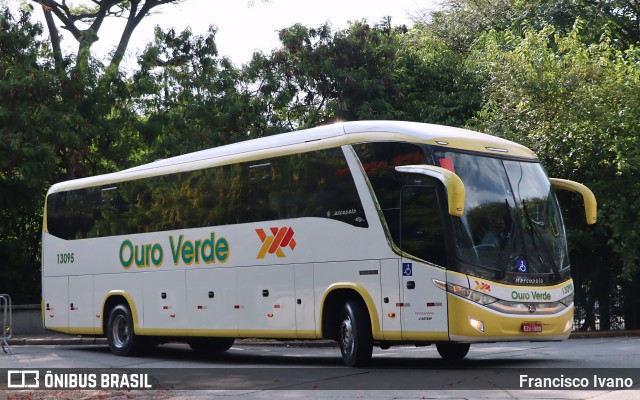 Auto Viação Ouro Verde 13095 na cidade de São Paulo, São Paulo, Brasil, por Francisco Ivano. Número da foto: #9477221.