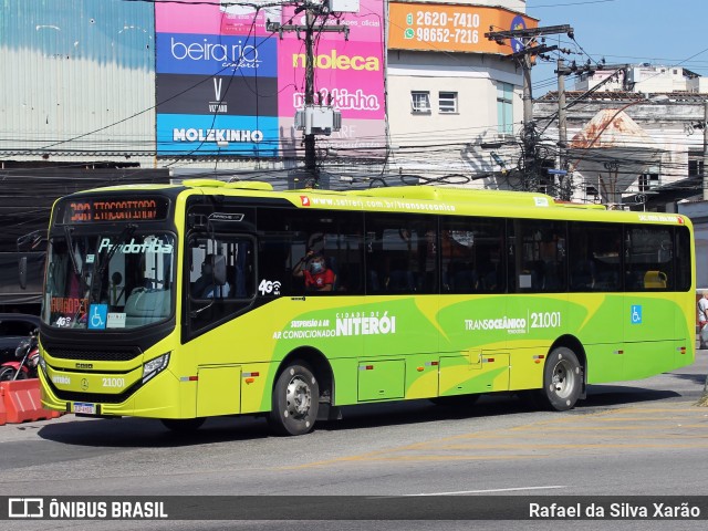 Viação Pendotiba 2.1.001 na cidade de Niterói, Rio de Janeiro, Brasil, por Rafael da Silva Xarão. Número da foto: #9477298.