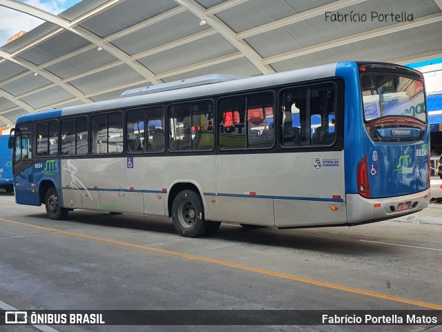 ATT - Atlântico Transportes e Turismo 8824 na cidade de Vitória da Conquista, Bahia, Brasil, por Fabrício Portella Matos. ID da foto: 9475482.