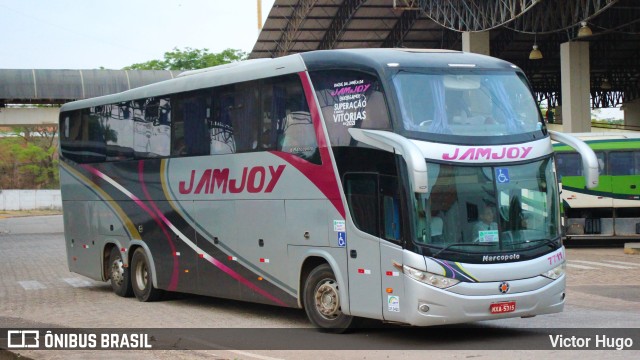 Viação Jam Joy 7711 na cidade de Imperatriz, Maranhão, Brasil, por Victor Hugo. Número da foto: #9476013.