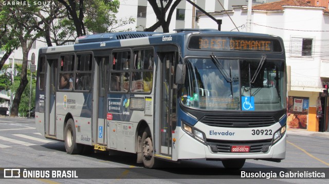 Viação Cruzeiro > Viação Sidon 30922 na cidade de Belo Horizonte, Minas Gerais, Brasil, por Busologia Gabrielística. Número da foto: #9477105.