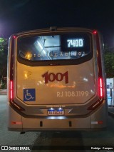 Auto Viação 1001 RJ 108.1199 na cidade de Rio de Janeiro, Rio de Janeiro, Brasil, por Rodrigo   Campos. Número da foto: #9477015.