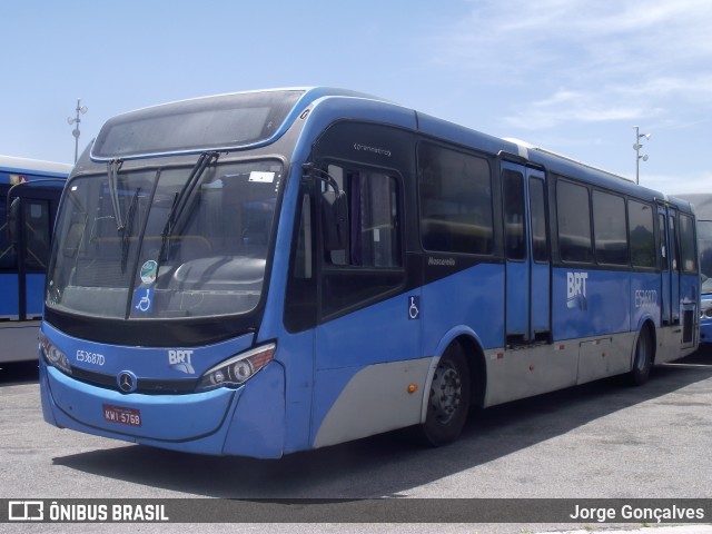 BRT RIO E53687D na cidade de Rio de Janeiro, Rio de Janeiro, Brasil, por Jorge Gonçalves. ID da foto: 9478788.