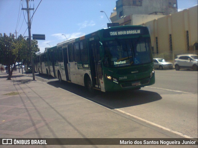 OT Trans - Ótima Salvador Transportes 21191 na cidade de Salvador, Bahia, Brasil, por Mario dos Santos Nogueira Junior. Número da foto: #9480210.