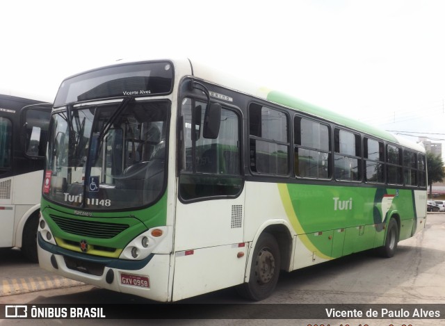 Turi Transportes - Sete Lagoas 11148 na cidade de Sete Lagoas, Minas Gerais, Brasil, por Vicente de Paulo Alves. ID da foto: 9479031.