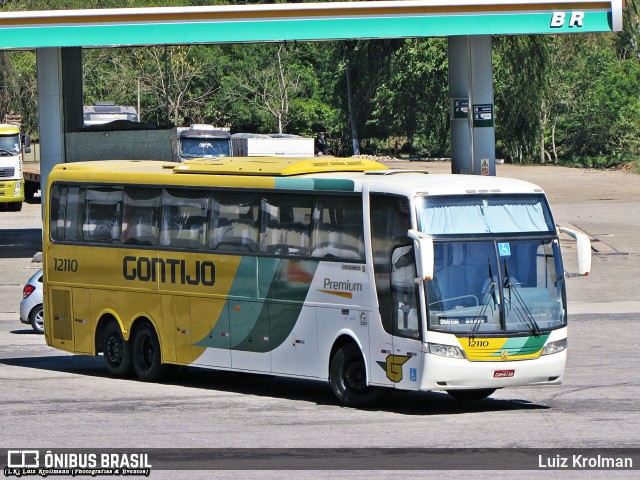 Empresa Gontijo de Transportes 12110 na cidade de Juiz de Fora, Minas Gerais, Brasil, por Luiz Krolman. ID da foto: 9477595.