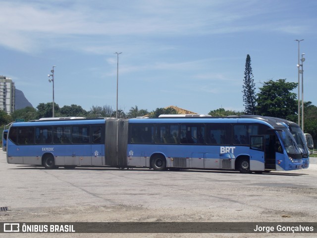 BRT RIO E47020C na cidade de Rio de Janeiro, Rio de Janeiro, Brasil, por Jorge Gonçalves. Número da foto: #9478602.