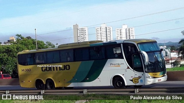 Empresa Gontijo de Transportes 14380 na cidade de Betim, Minas Gerais, Brasil, por Paulo Alexandre da Silva. ID da foto: 9479239.