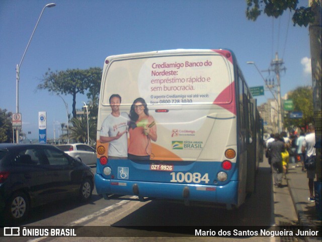 Concessionária Salvador Norte - CSN Transportes 10084 na cidade de Salvador, Bahia, Brasil, por Mario dos Santos Nogueira Junior. Número da foto: #9480231.