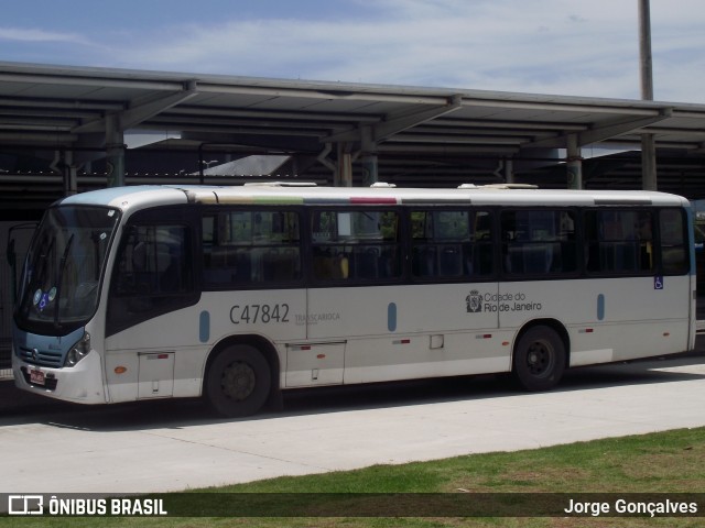 Viação Redentor C47842 na cidade de Rio de Janeiro, Rio de Janeiro, Brasil, por Jorge Gonçalves. ID da foto: 9478582.