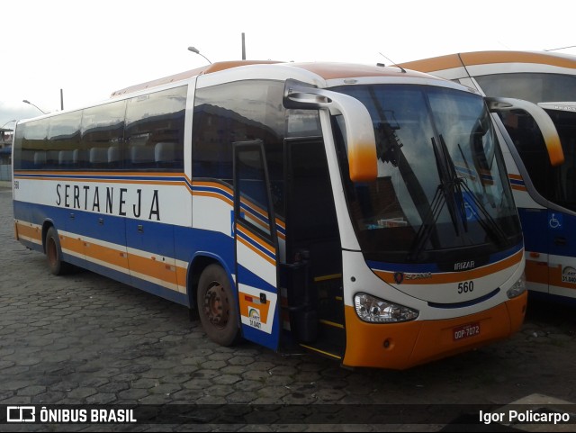 Viação Sertaneja 560 na cidade de Divinópolis, Minas Gerais, Brasil, por Igor Policarpo. ID da foto: 9479179.