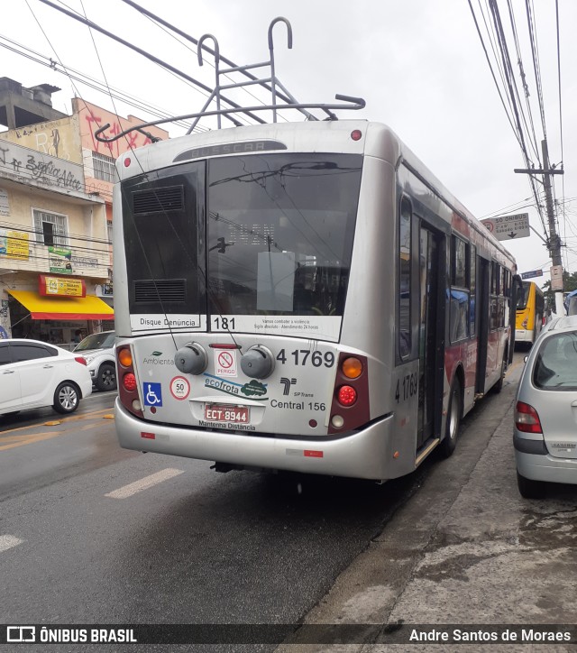 Himalaia Transportes > Ambiental Transportes Urbanos 4 1769 na cidade de São Paulo, São Paulo, Brasil, por Andre Santos de Moraes. ID da foto: 9480249.