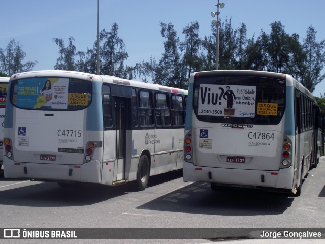 Viação Redentor C47864 na cidade de Rio de Janeiro, Rio de Janeiro, Brasil, por Jorge Gonçalves. Número da foto: #9480039.