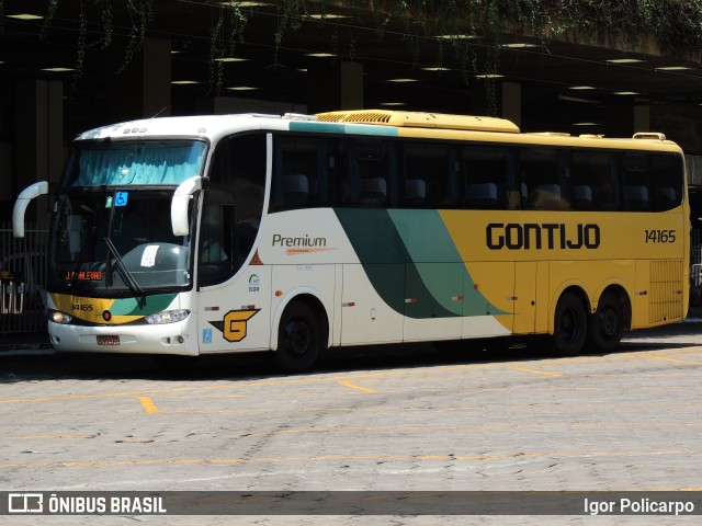 Empresa Gontijo de Transportes 14165 na cidade de Belo Horizonte, Minas Gerais, Brasil, por Igor Policarpo. ID da foto: 9478726.